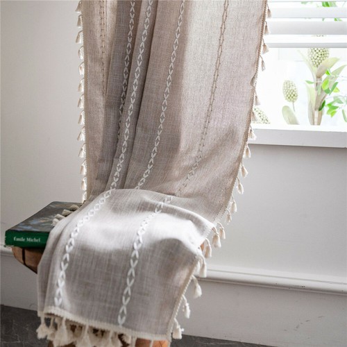 Modern Living Room Bedroom Polyester Curtain Kitchen Window Treatment Drape - Picture 22 of 46