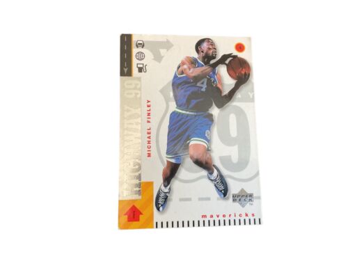 1998-99 -Upper Deck- Highway 99- Dallas Mavericks - Michael Finley #299 -CARD