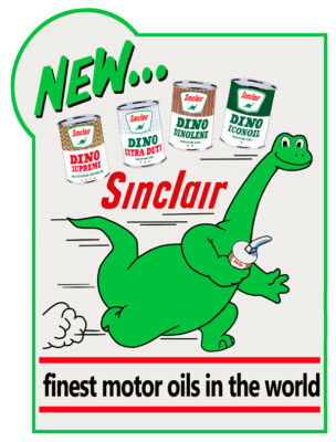 Sinclair Motor Oil Sign Laser Cut Out