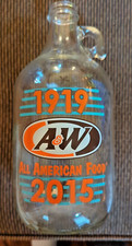 A & W Root Beer Half Gallon Glass Jug Adverti...