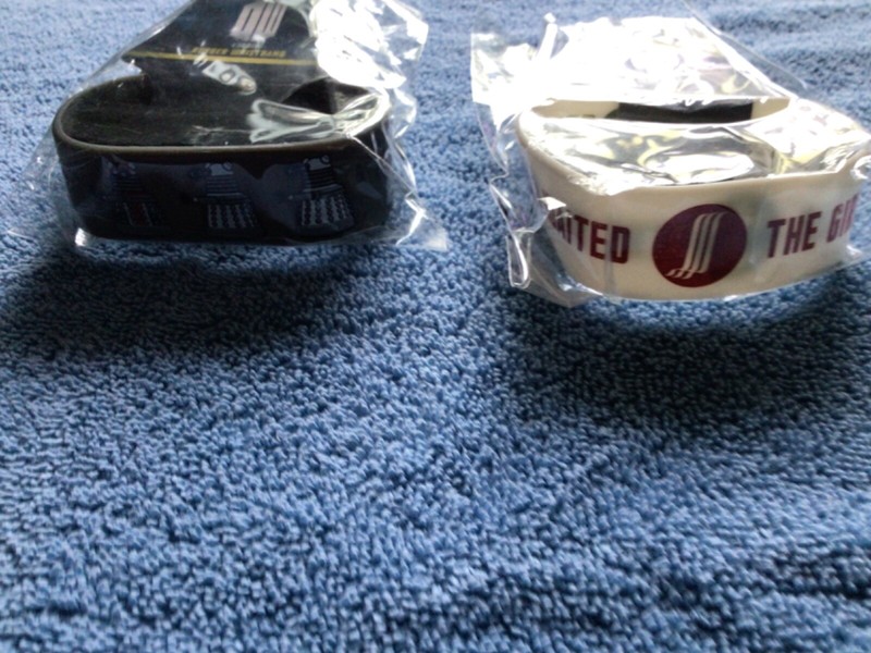 DOCTOR WHO RUBBER WRIST BANDS LOT OF 2