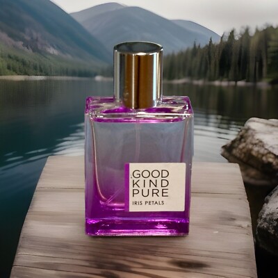 Good Kind Pure IRIS PETALS 1oz/30ml Eau De Toilette Perfume Spray Women- 95%