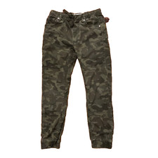 Levi's Camouflage Jogger Pants Boys Size 12R 26x27 Cotton Pull-On Outdoors