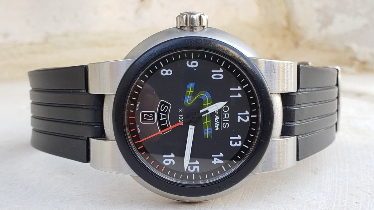 ORIS ALLAN MCNISH 7519 STAINLESS STEEL AUTOMATIC IMITED EDITION