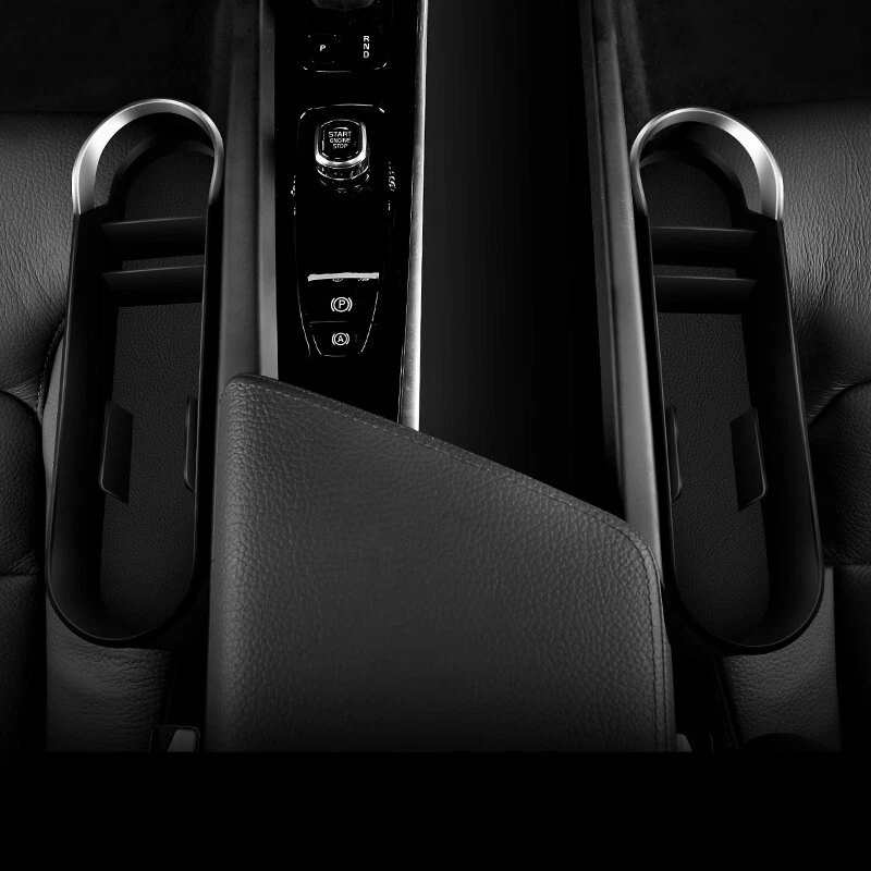 Car Accessories Seat Gap Filler Phone Cup Holder Storage Box Organizer Leakproof - Image 2 of 4