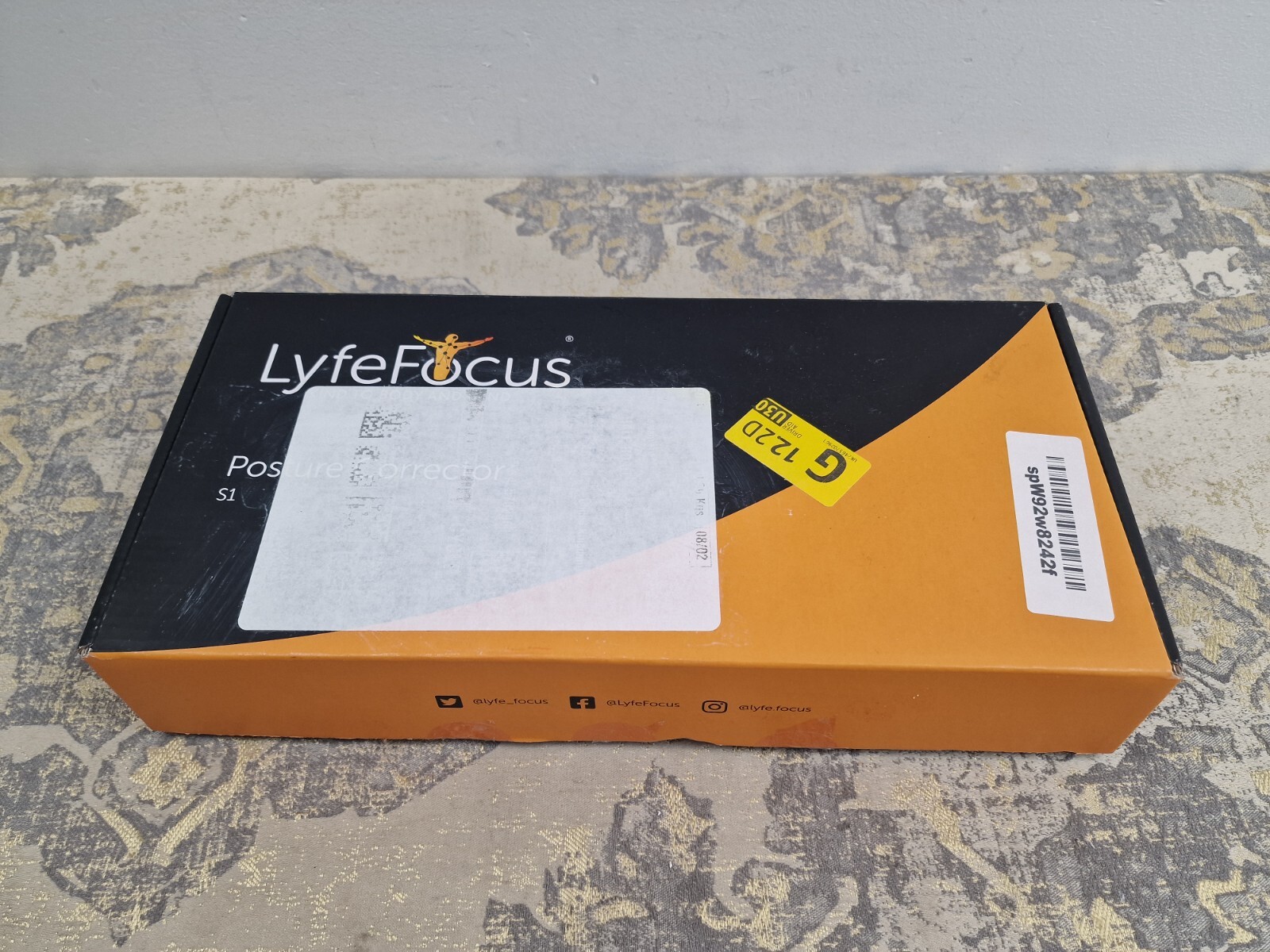 LyfeFocus S1 Premium Breathable Back Posture Corrector for Men & Women - Upper B