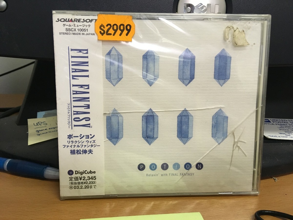 Potion: Relaxin with Final Fantasy by Original Soundtrack (CD, Jul 