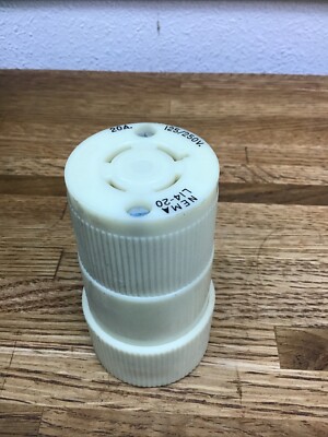 BRYANT 71420-NC NEMA L14-20 Nylon Connector Body 3 Pole 4 Wire 20A 125/250V