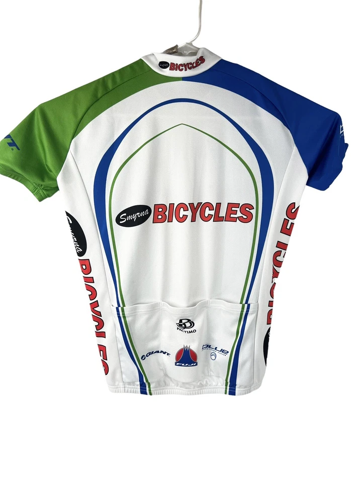 Camiseta deportiva de ciclismo Pactimo manga corta cremallera completa talla pequeña ~ usada en excelente estado Foto 2 de 4