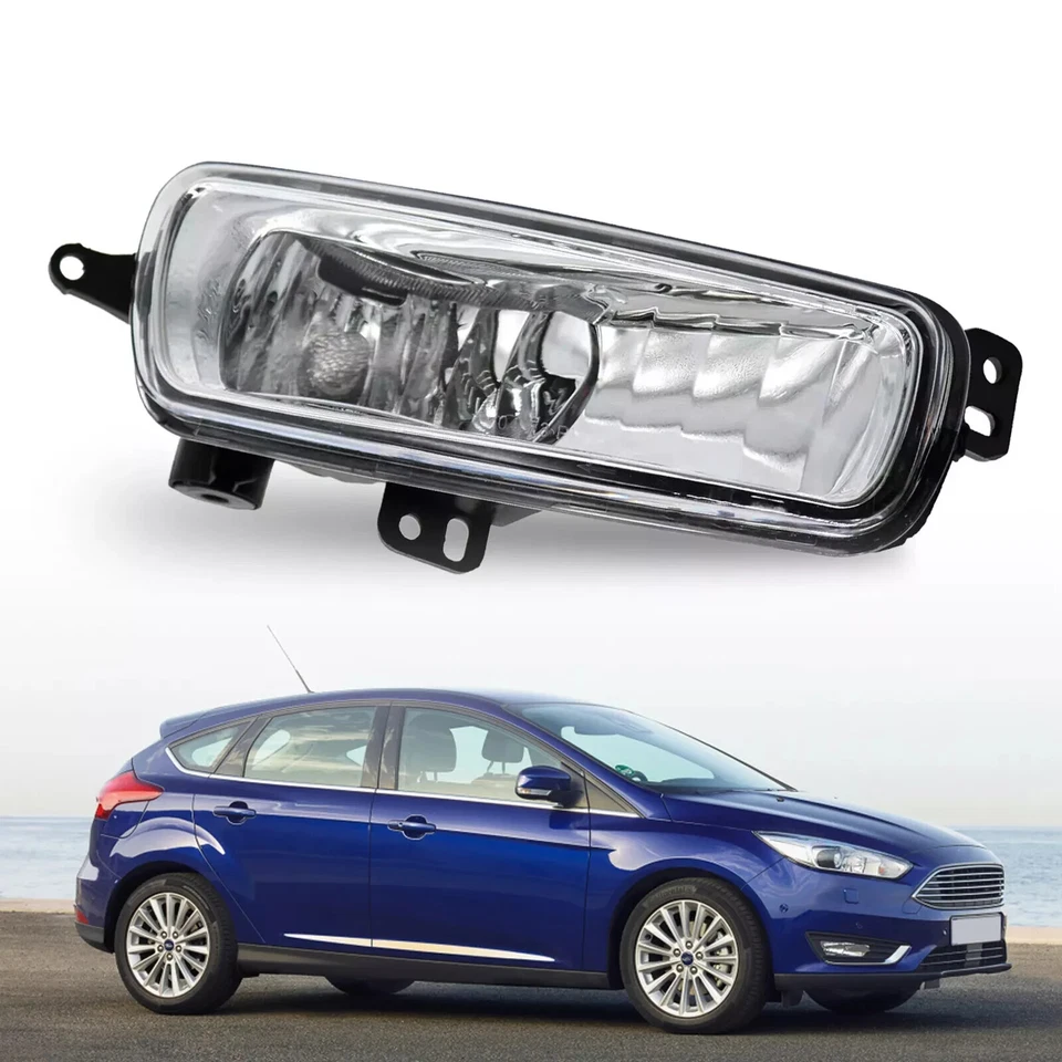 Fits Ford Fiesta MK8 2017-2024 Right Side Front Bumper Fog Light Lamp With Bulb - Image 2 of 4