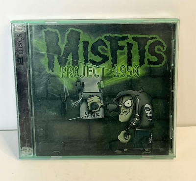 Misfits Project 1950 Limited Edition CD w/ Bonus DVD 2003 Ryko