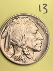 1938-D  BUFFALO NICKEL, HIGH LEVEL BRILLIANT UNCIRCULATED  condition,  #13