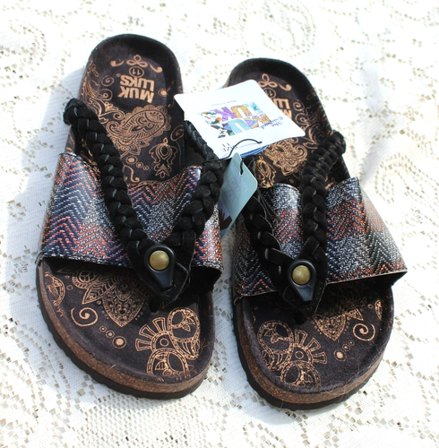 New With Tags Muk Luks Terra Turf Elaine Women's Sandals Size 11 MUKLUKS |  eBay