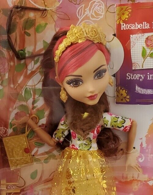 10.5” Mattel Ever After High Rosabella Beauty” Daughter Beauty Beast Doll  NRFB O