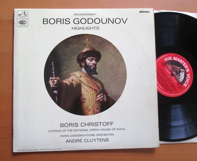 ASD 2257 ED1 Moussorgsky Boris Godounov Highlights Boris Christoff EMI 1st S/C