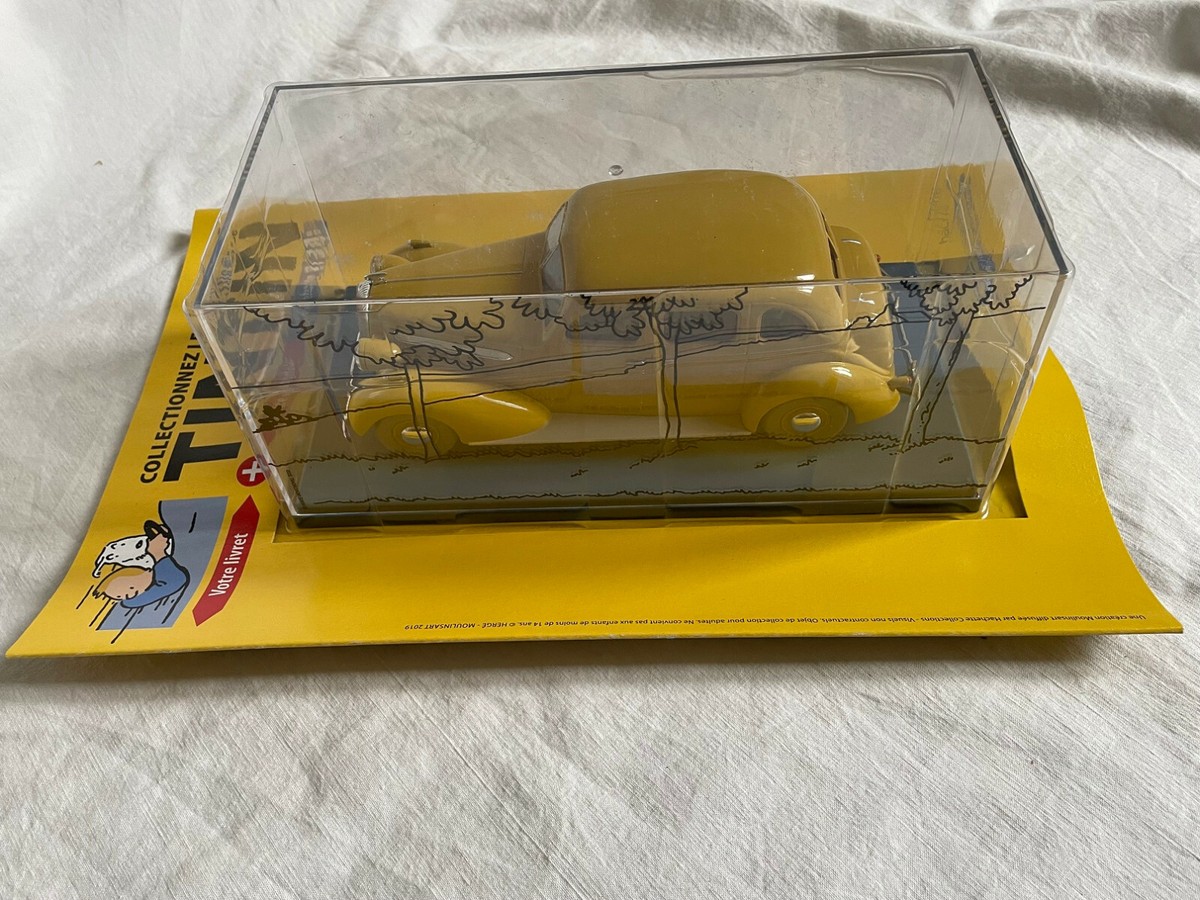 Voiture conduite intérieure TINTIN Sept boules de cristal 1/24 Hachette