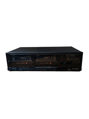 Pioneer CT-1270WR Stereo Dual Cassette Deck Japan *Deck 1 Not