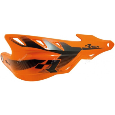 Durchgehende Handprotektoren Raptor Racetech orange Lenker Ø22 und Ø28 R-KITPMRP