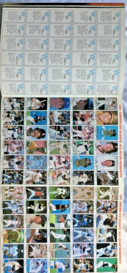 1981 Major League Baseball MLB All-Star Game Official Program Cleveland Unscored - Image 4 of 4