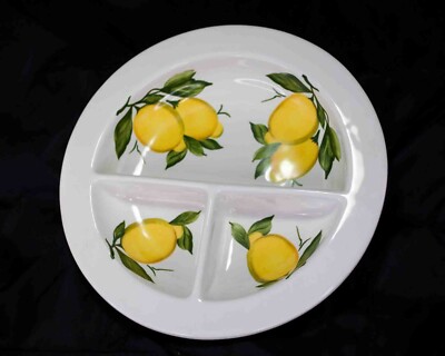 Abbiamo Tutto Lemon Olive Dish Condiment Server-Hard to find
