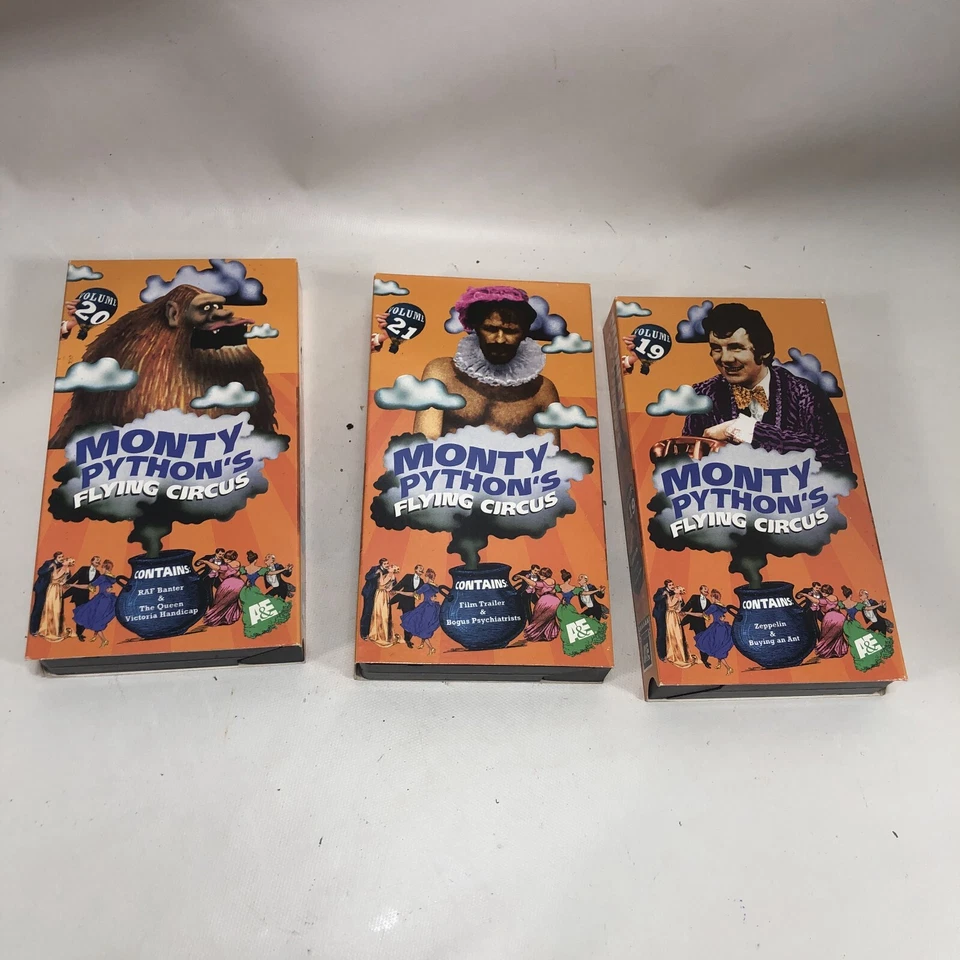 Monty Python's Flying Circus 3 VHS Set  - 19-20-21 - Image 4 of 4