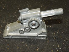 Cast Aluminum Barclay Manoil Spring Loaded Cannon Toy