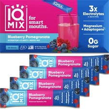 IQMIX Sugar Free Electrolytes Powder Packets - Hydration Supplement Drink Mix...
