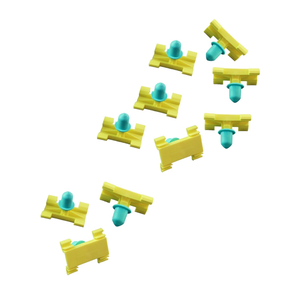 10 Clips Abrazaderas Fijación De Moldura Para Techo – Opel Astra G Y Zafira A – Referencia 90590995 – LST