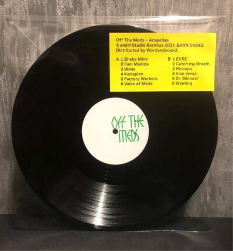 Off The Meds Off the Meds (Acapellas) (Vinyl LP) 12" EP