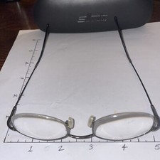 Pair Of Men s Eyeglass Frames With A Silhouette Eyeglass Case