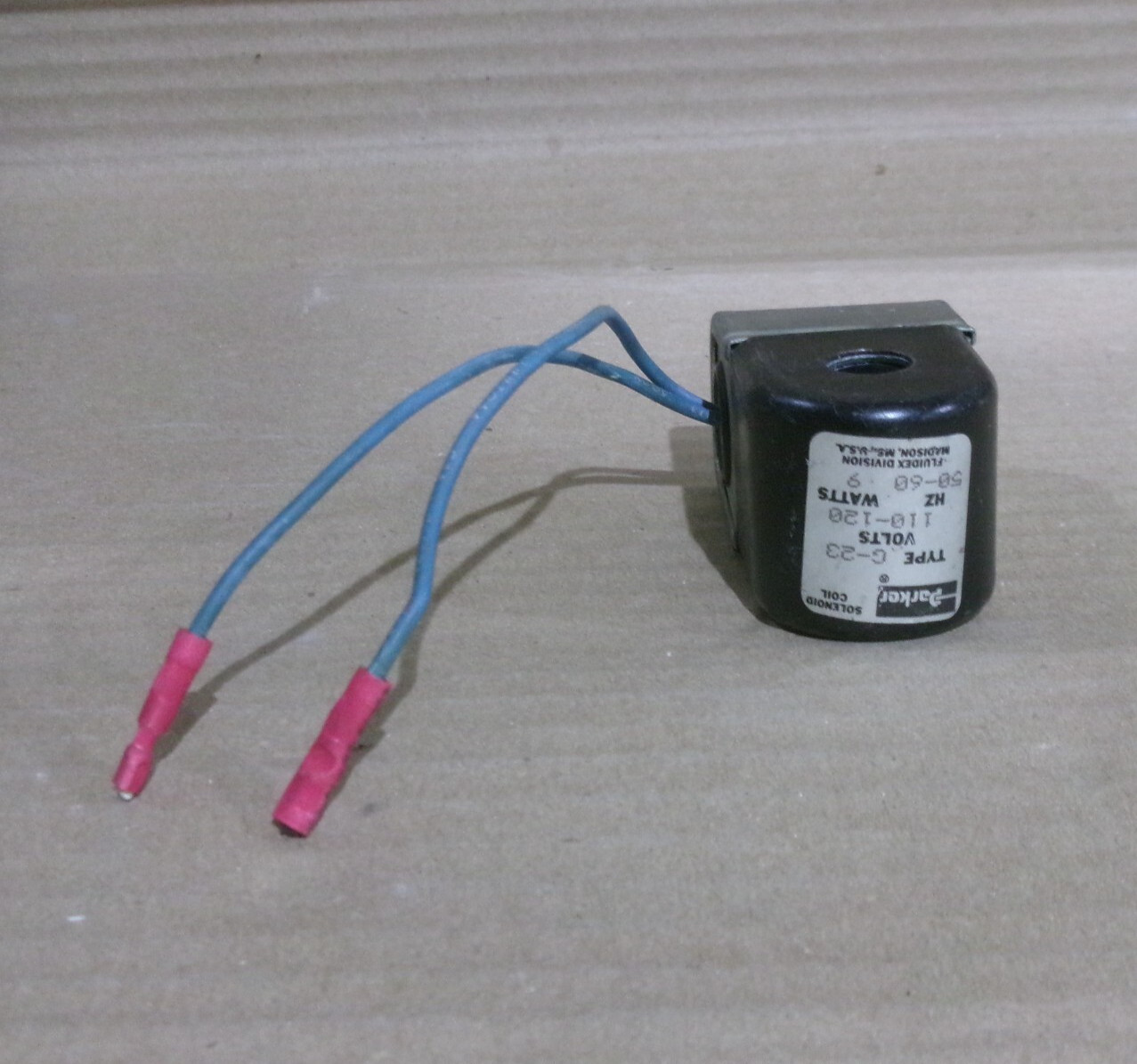 Parker G-23 110-120V 50-60Hz 9 Watts Solenoid Coil AK