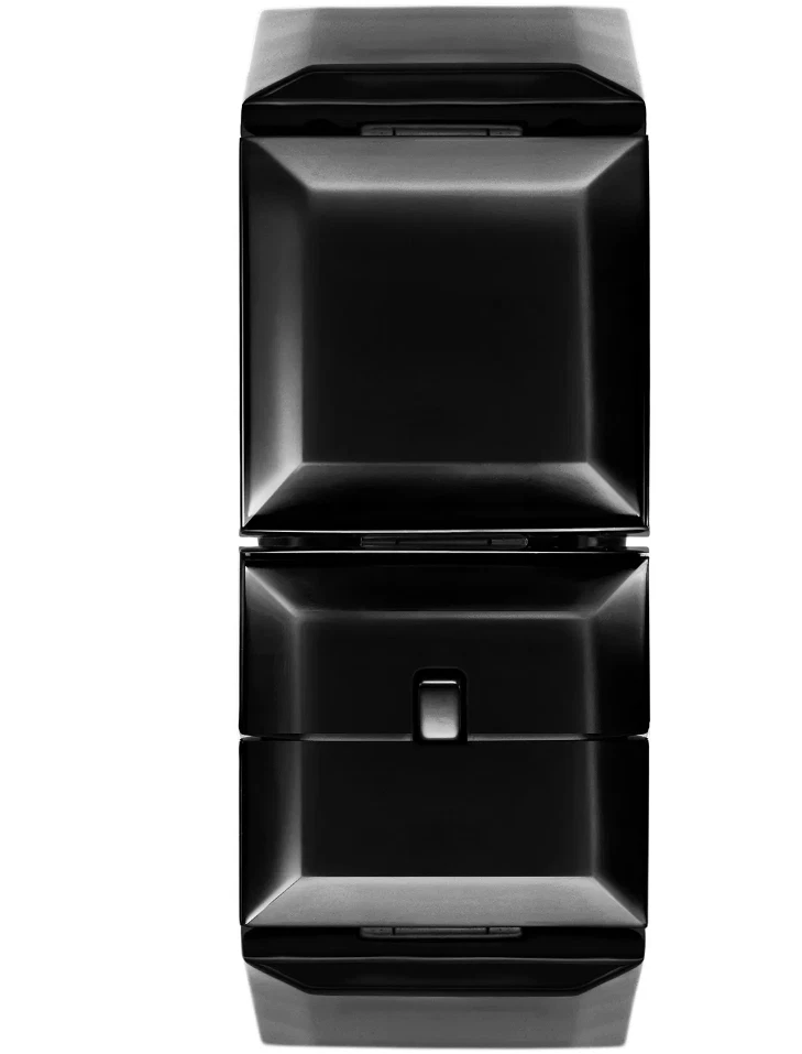 NUOVO IN SCATOLA TORY BURCH Orologio da polso The Robertson Acetato Nero 26mm tbw3021