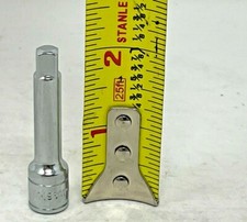 VINTAGE S-K TOOLS 1/4" DRIVE 2" LONG EXTENSION, No. 40961 MADE IN USA