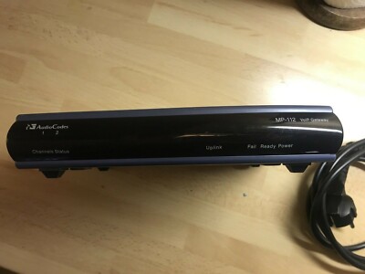 AudioCodes MP-112 VoIP Gateway MP-112R/2FXS/3AC