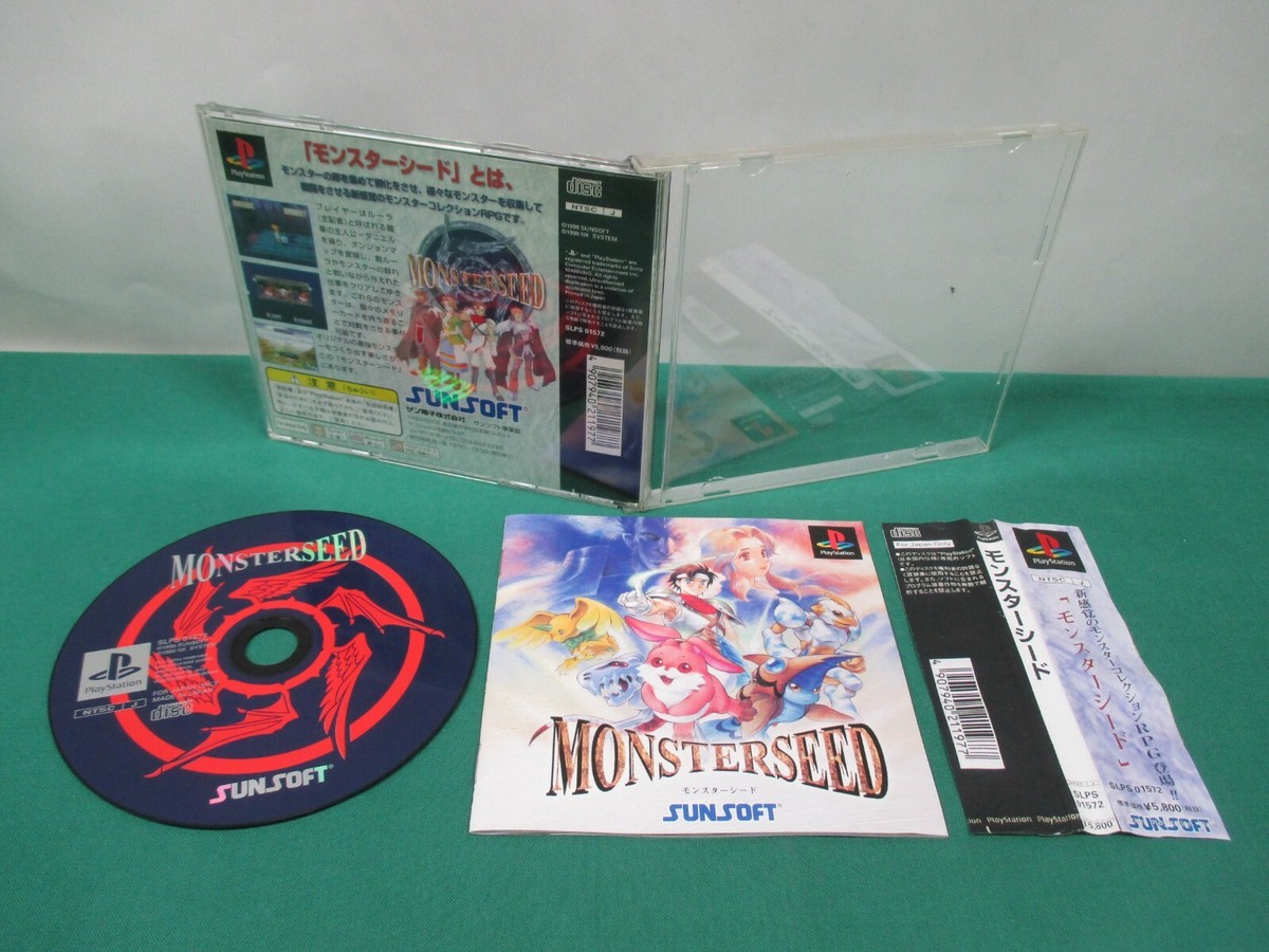 PlayStation -- MONSTER SEED -- PS1. JAPAN GAME. 21674 | eBay