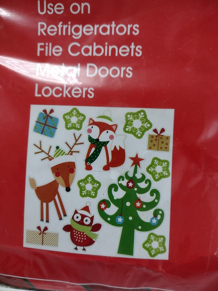 Christmas House Refrigerator / Dishwasher / Metal Doors Santa