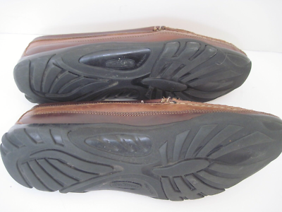 ALLEN EDMONDS BOULDER BROWN LEATHER DRIVING MOC SLIP-ON  display picture 2