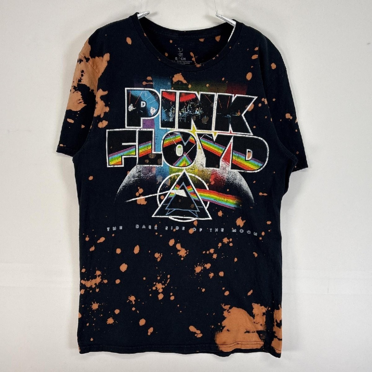 Pink Floyd T-Shirt Herren Large Schwarz Baumwolle Rundhals Kurzarm