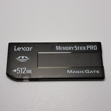 Lexar 512MB Memory Stick Pro Card MagicGate - Tested