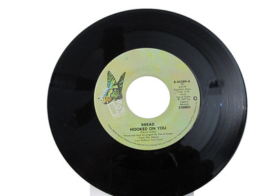 45 RECORD - BREAD - HOOKED ON YOU