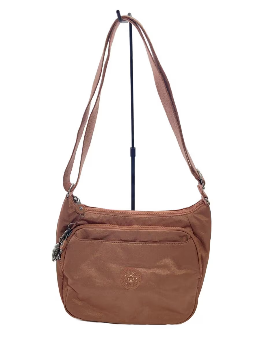 Kipling Shoulder Bag, Polyester, Pink, Solid Color - image 1