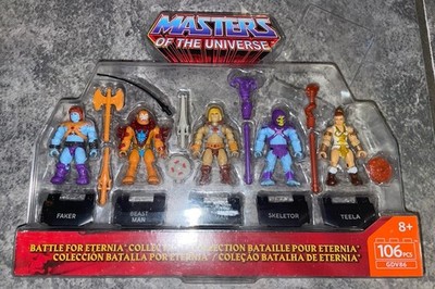 BATTLE FOR ETERNIA 5 PACK Mega CONSTRUX Bloks motu set megabloks NEW he-man 