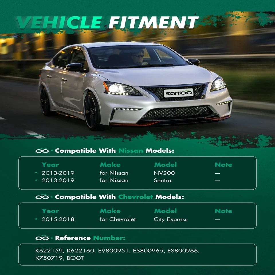 Brazo de control delantero con rótulas barra estabilizadora de extremo de varilla de amarre para Nissan NV200 2013-2019 Foto 2 de 4