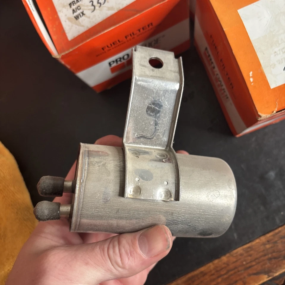 NOS (3) Pro Gauge Fuel Filter G3897 Chrysler Dodge 2.2L 2.5L 3.0L 3.3L 1989-1990 Foto 4 de 4