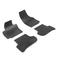 Gummi-FußMatten Skoda Yeti 2009-2017 Rigum Passgenau Auto Set