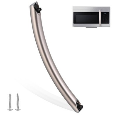 Samsung ME16A4021AS/AA Microwave Door Handle Assembly DE94-04313F Aluminum
