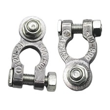 2pcs Leisure Battery Terminals Connectors Clamps Caravan