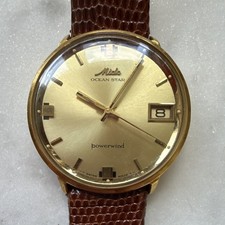 Vintage Mido Ocean Star Powerwind Automatic Date Watch Swiss