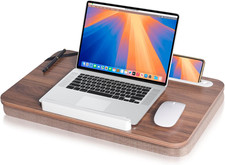 Lap Desk, Lap Desk with Cushion, Fits up to 17 Inch Laptop, Premium Portable Lap