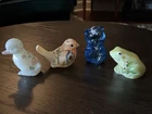 Fenton Art Glass Animal Figurine Lot